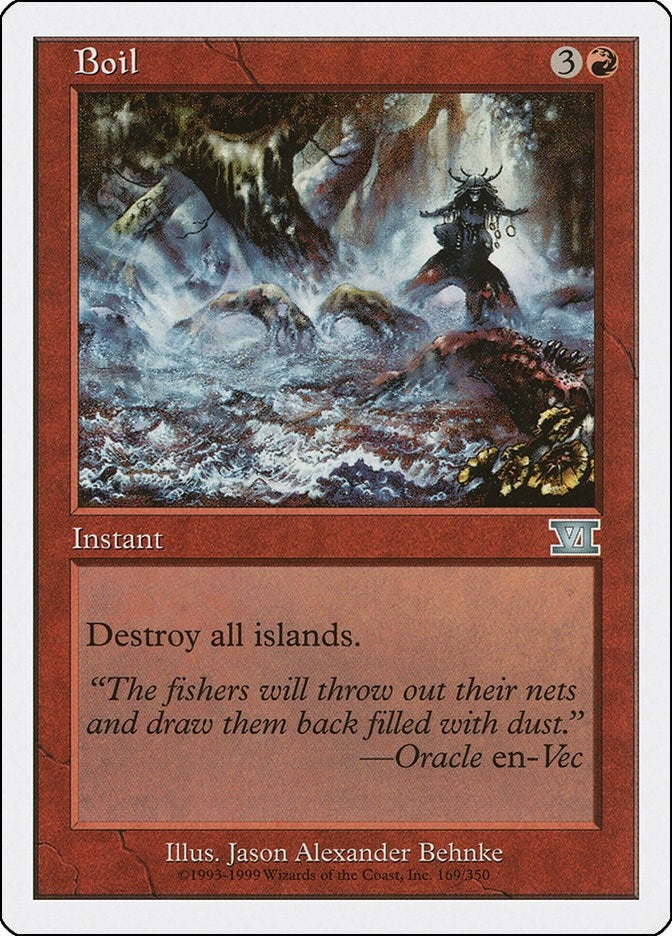 Image for Boil (169) (Classic Sixth Edition) (6ED) - Magic: The Gathering