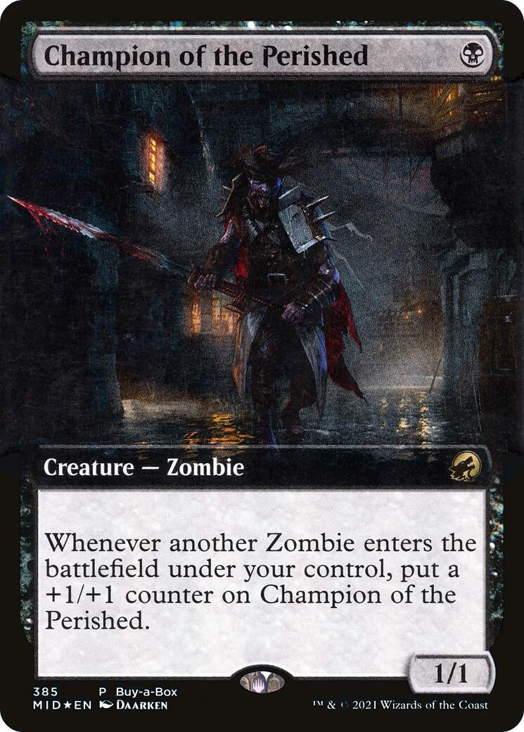 Image for Champion of the Perished (385) (Buy-A-Box Promos) (BABP) - Magic: The Gathering