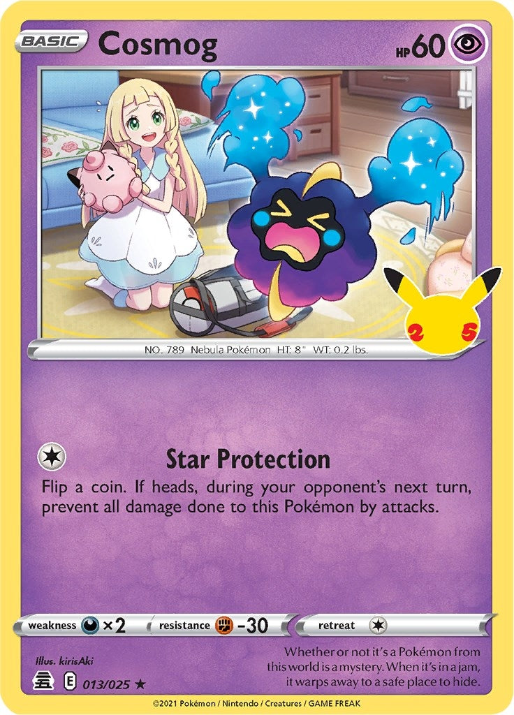 Image for Cosmog (013/025) (Celebrations) (CLB) - Pokemon