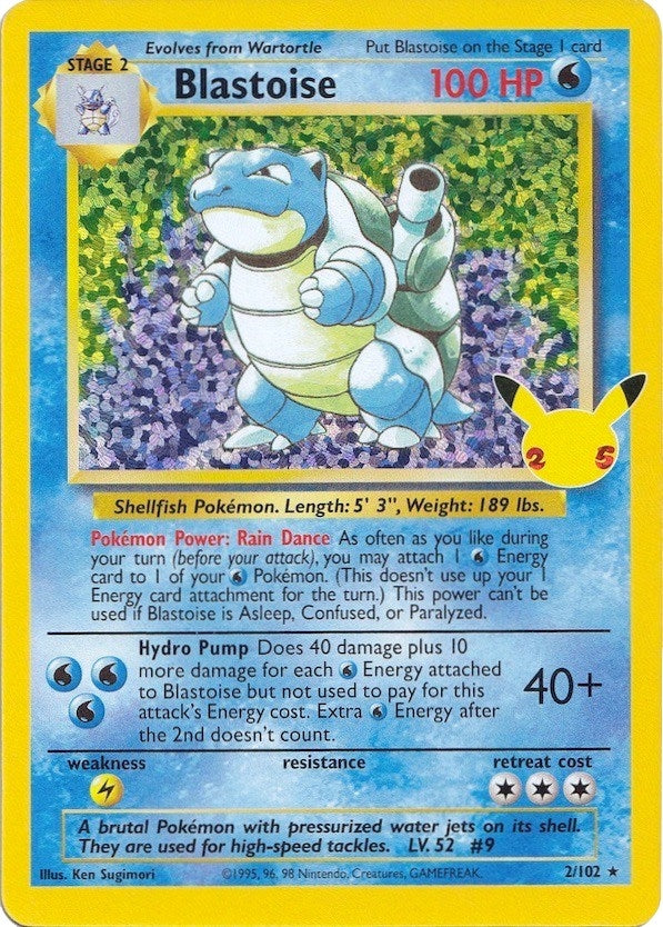 Image for Blastoise (2/102) - Pokemon