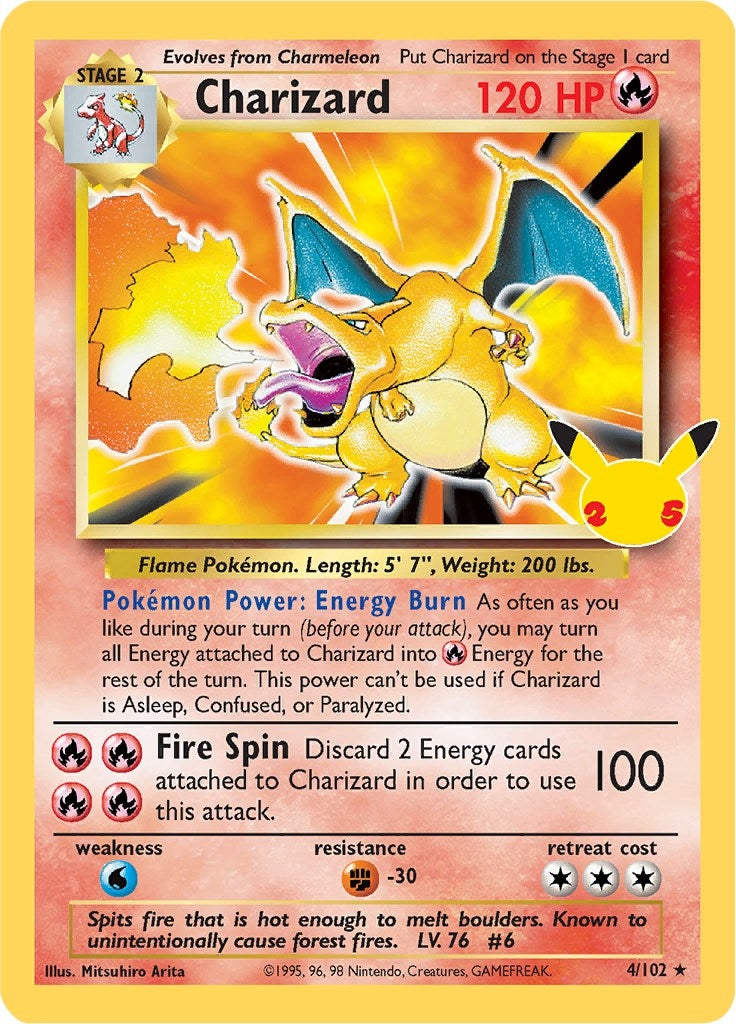 Image for Charizard (4/102) - Pokemon