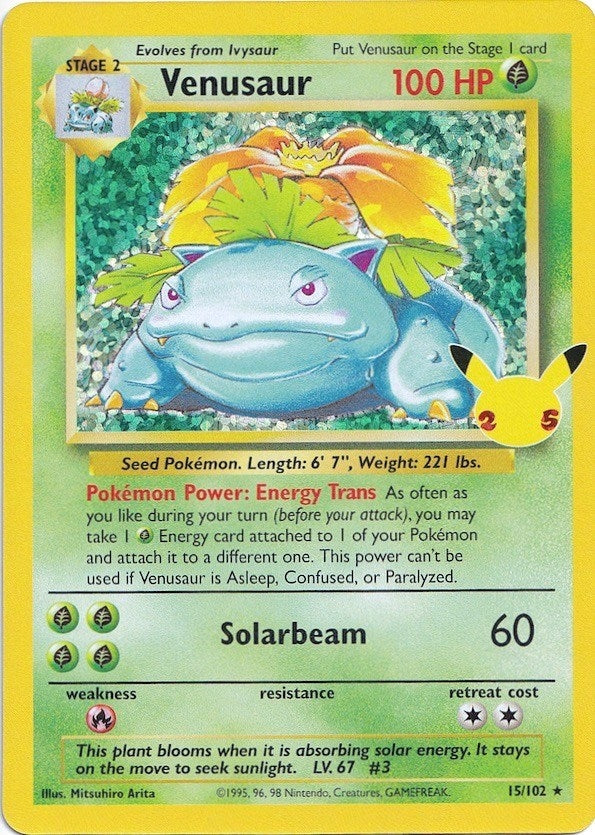Image for Venusaur (15/102) - Pokemon