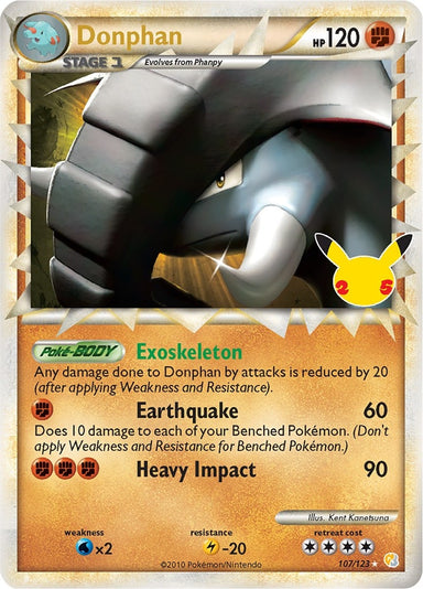 Image for Donphan (Prime) (107/123) - Pokemon
