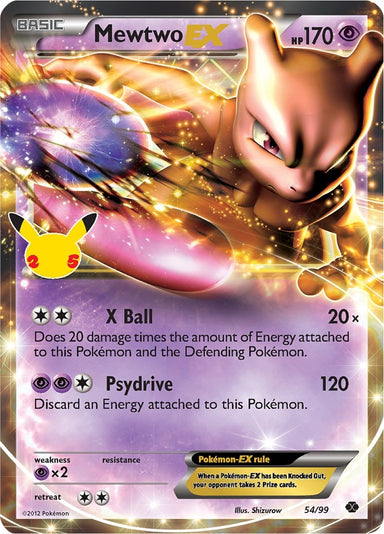 Image for Mewtwo EX (54/99) - Pokemon