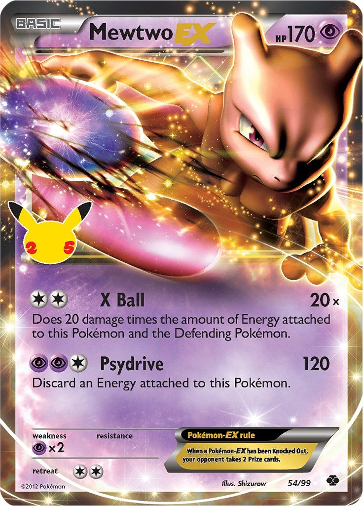 Image for Mewtwo EX (54/99) - Pokemon