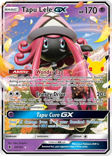 Image for Tapu Lele GX (60/145) - Pokemon