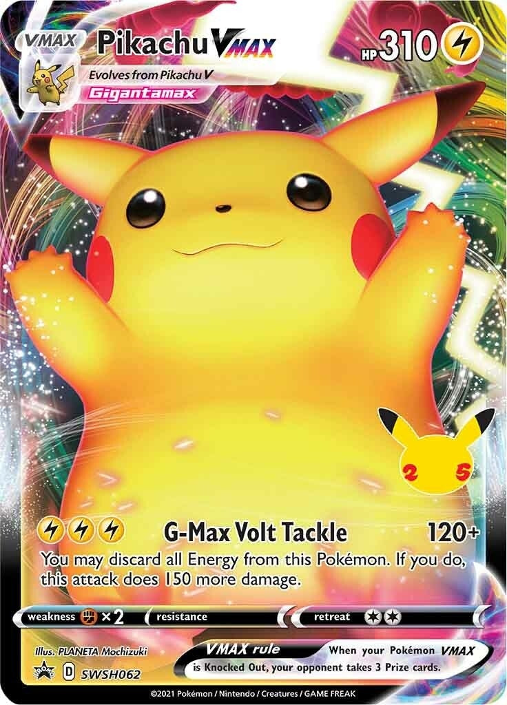 Pikachu VMAX - SWSH062 (SWSH062) (SWSH: Sword & Shield Promo Cards)