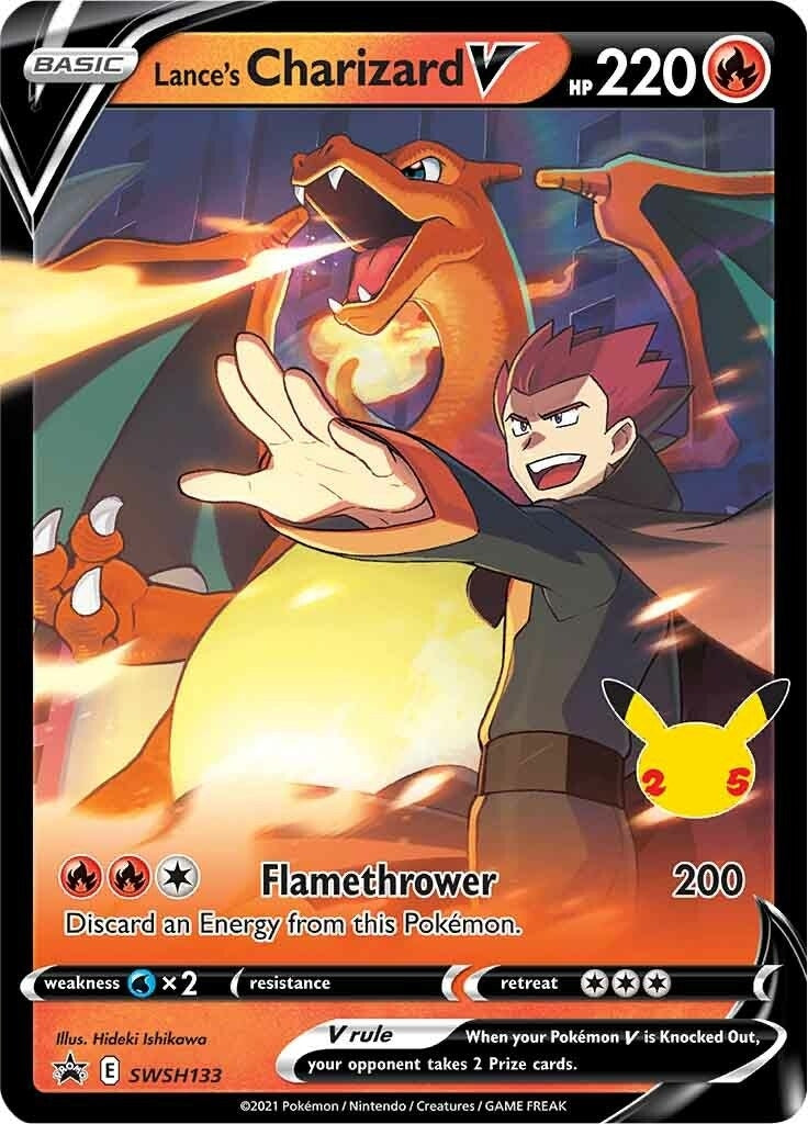 Image for Lance's Charizard V - SWSH133 (SWSH133) (SWSD) - Pokemon