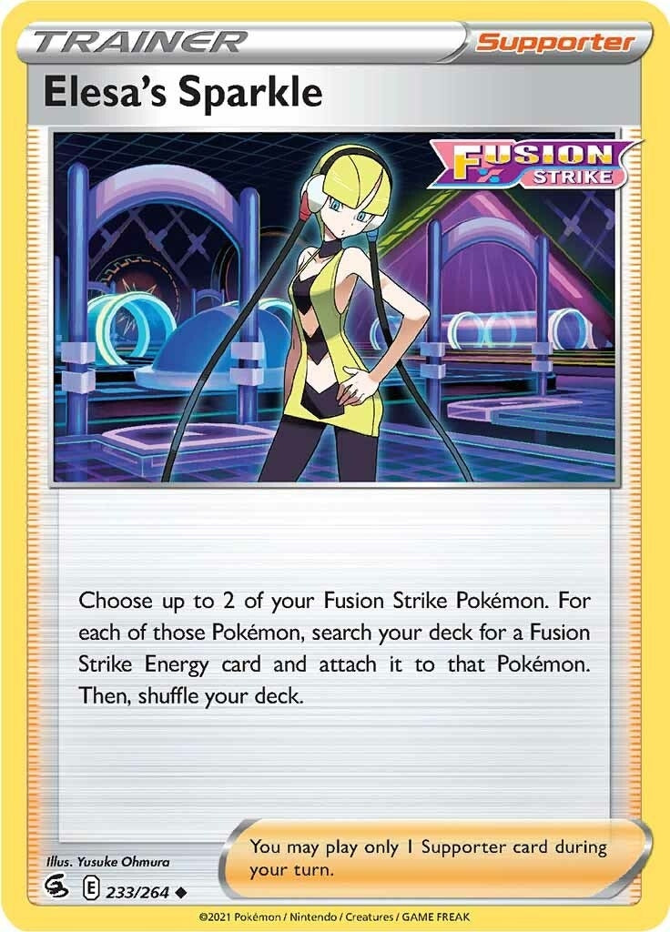 Image for Elesa's Sparkle (233/264) - Pokemon