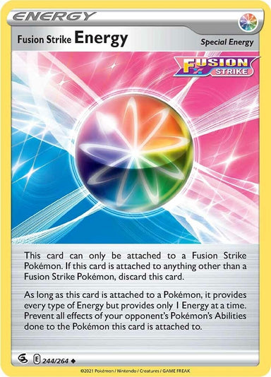 Image for Fusion Strike Energy (244/264) - Pokemon