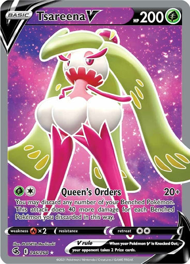 Image for Tsareena V (Full Art) (246/264) - Pokemon