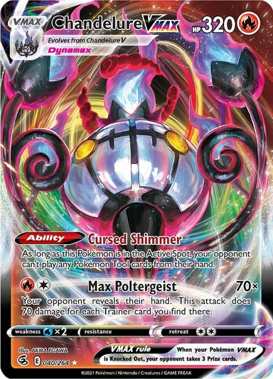 Image for Chandelure VMAX (040/264) - Pokemon