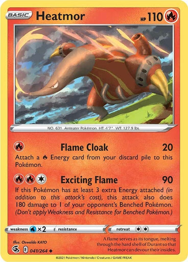 Image for Heatmor (041/264) - Pokemon
