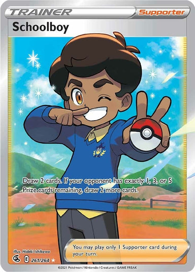 Image for Schoolboy (Full Art) (261/264) - Pokemon