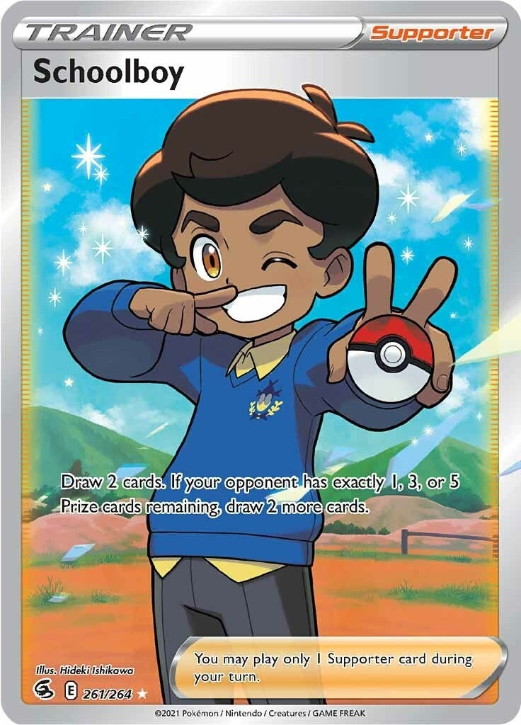 Image for Schoolboy (Full Art) (261/264) - Pokemon