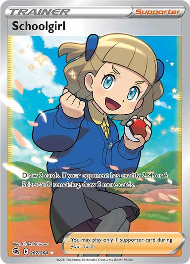 Image for Schoolgirl (Full Art) (262/264) - Pokemon
