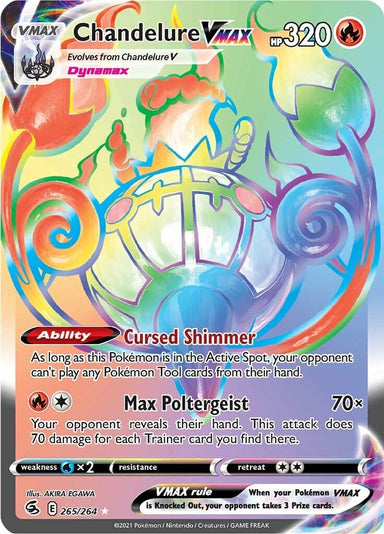 Image for Chandelure VMAX (Secret) (265/264) - Pokemon