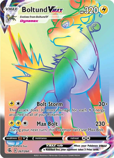 Image for Boltund VMAX (Secret) (267/264) - Pokemon