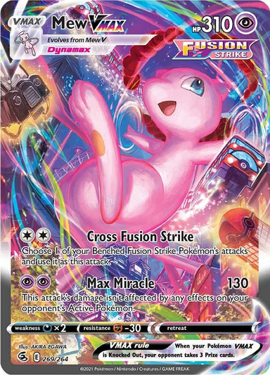 Image for Mew VMAX (Alternate Art Secret) (269/264) - Pokemon