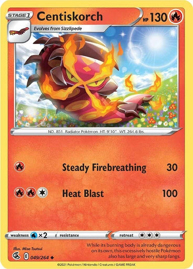 Image for Centiskorch (49) (049/264) - Pokemon