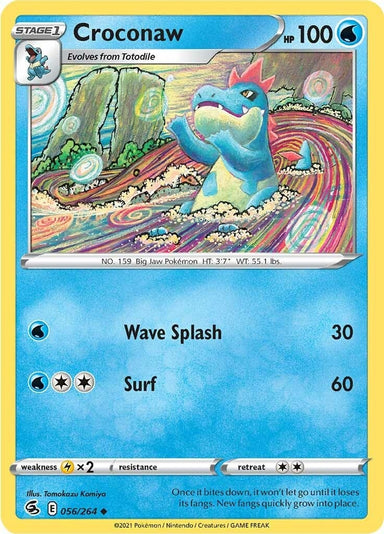 Image for Croconaw (056/264) - Pokemon