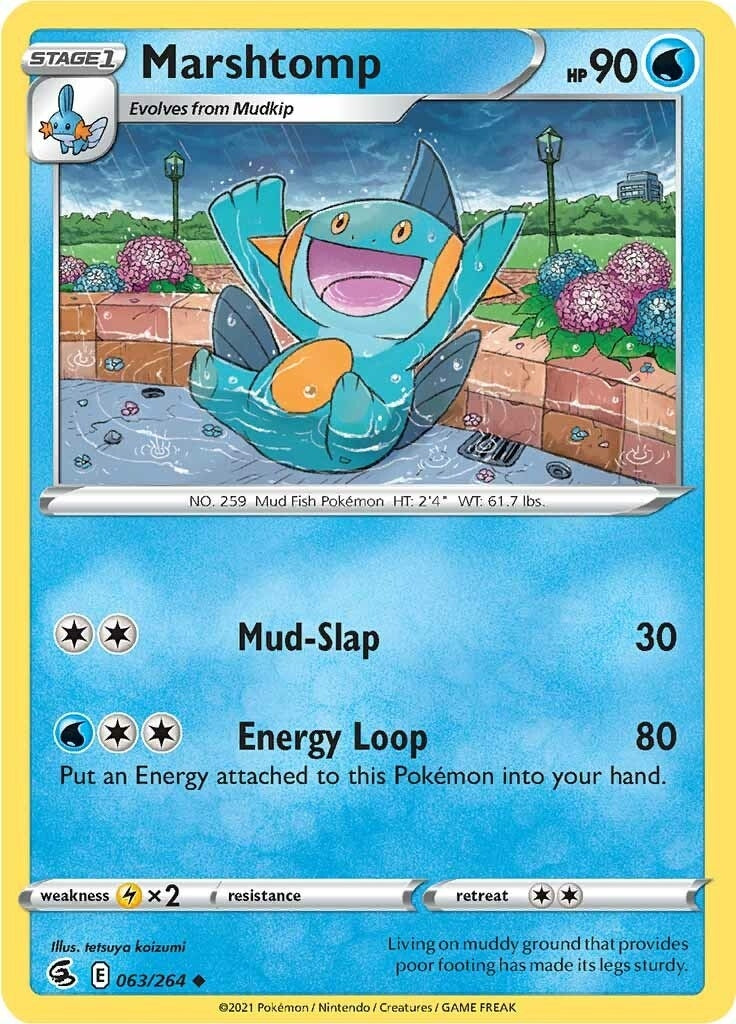 Image for Marshtomp (063/264) - Pokemon