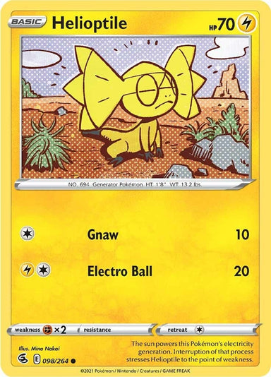 Image for Helioptile (098/264) - Pokemon
