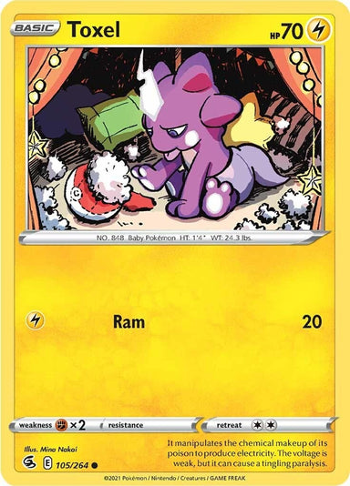Image for Toxel (105) (105/264) - Pokemon
