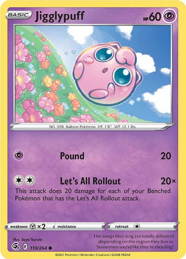 Image for Jigglypuff (110/264) - Pokemon