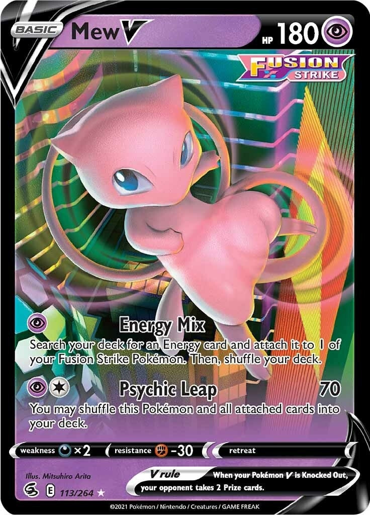 Image for Mew V (113/264) - Pokemon