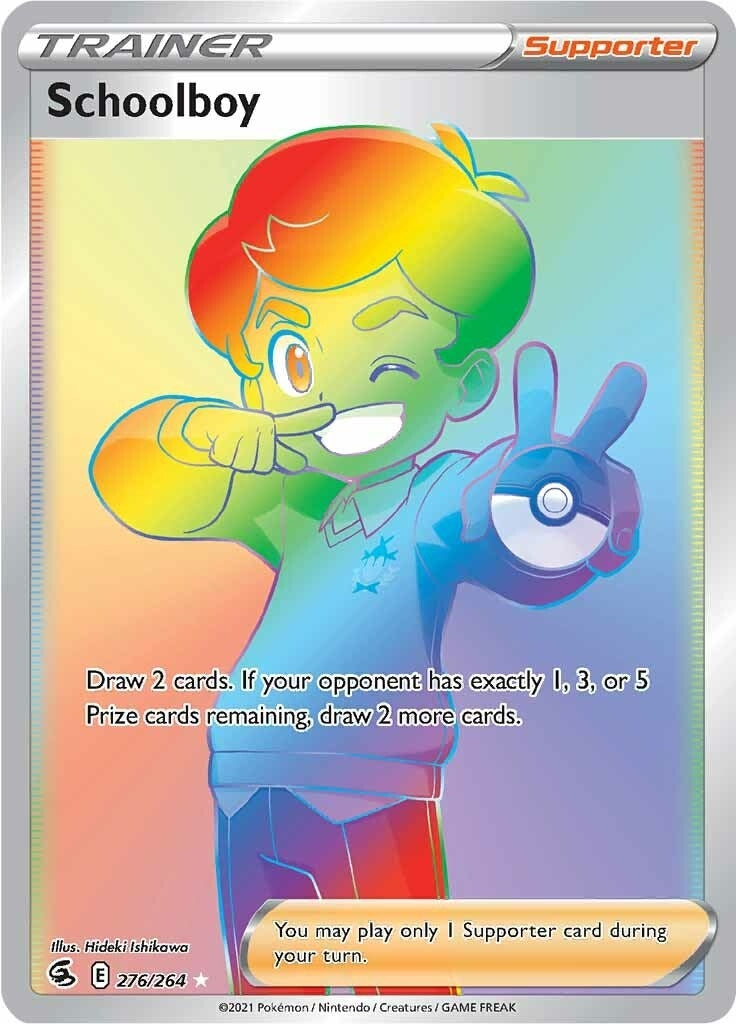 Image for Schoolboy (Secret) (276/264) - Pokemon