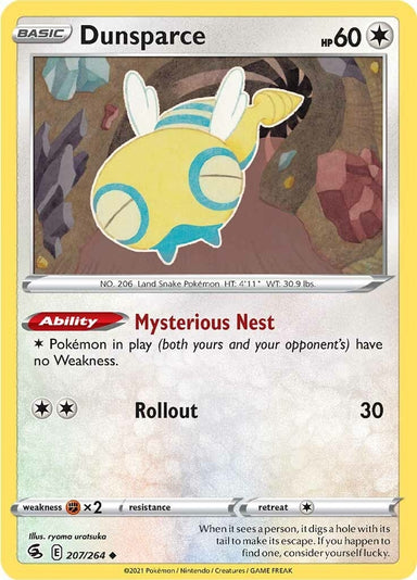 Image for Dunsparce (207/264) - Pokemon