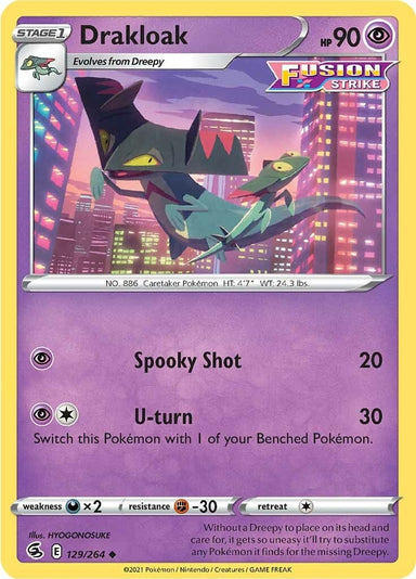 Image for Drakloak (129/264) - Pokemon