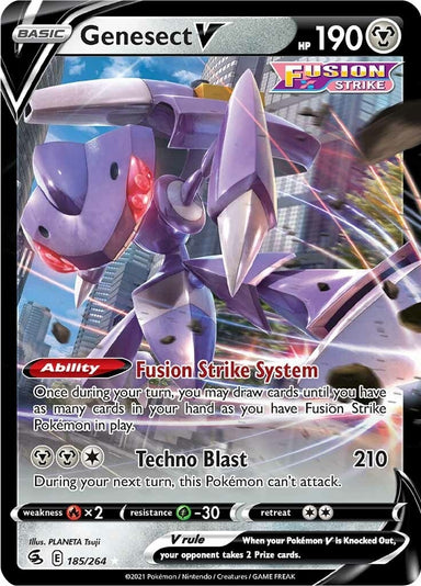 Image for Genesect V (185/264) - Pokemon