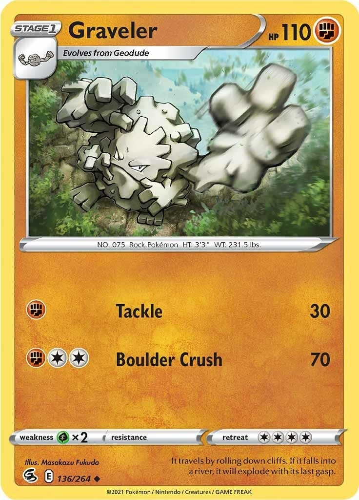 Image for Graveler (136/264) - Pokemon