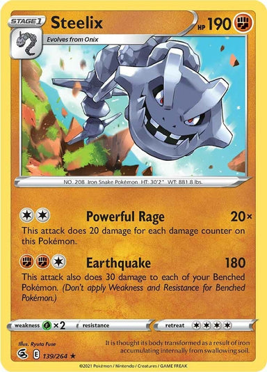 Image for Steelix (139/264) - Pokemon