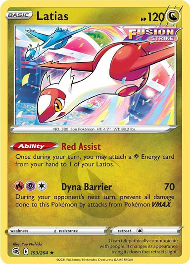Image for Latias (193/264) - Pokemon