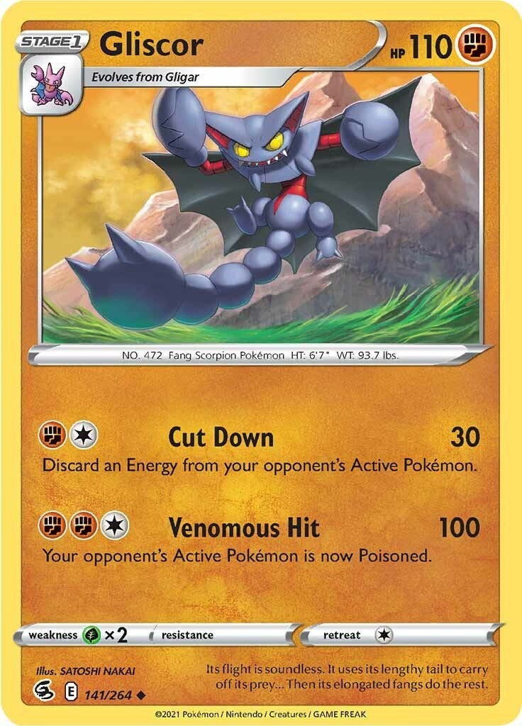 Image for Gliscor (141/264) - Pokemon