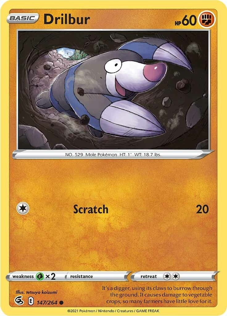 Image for Drilbur (147/264) - Pokemon