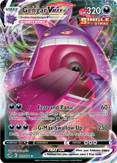 Image for Gengar VMAX (157/264) - Pokemon