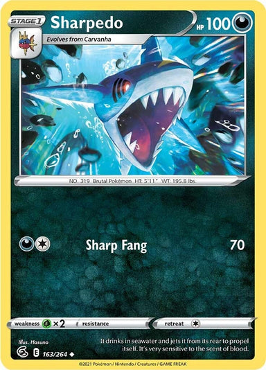 Image for Sharpedo (163/264) - Pokemon