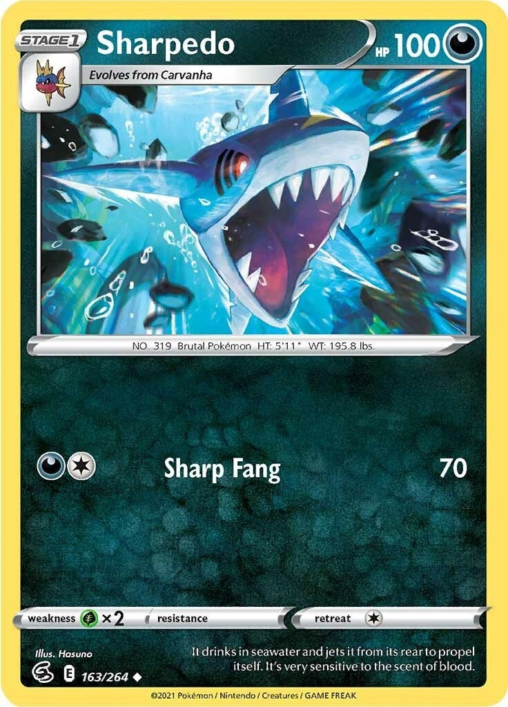Image for Sharpedo (163/264) - Pokemon