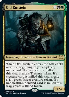 Image for Old Rutstein (244) (Innistrad: Crimson Vow) (VOW) - Magic: The Gathering
