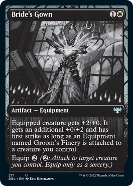 Image for Bride's Gown (271) (Innistrad: Double Feature) (DBL) - Magic: The Gathering