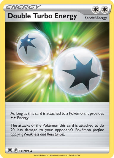 Image for Double Turbo Energy (151/172) (SWSH09) - Pokemon