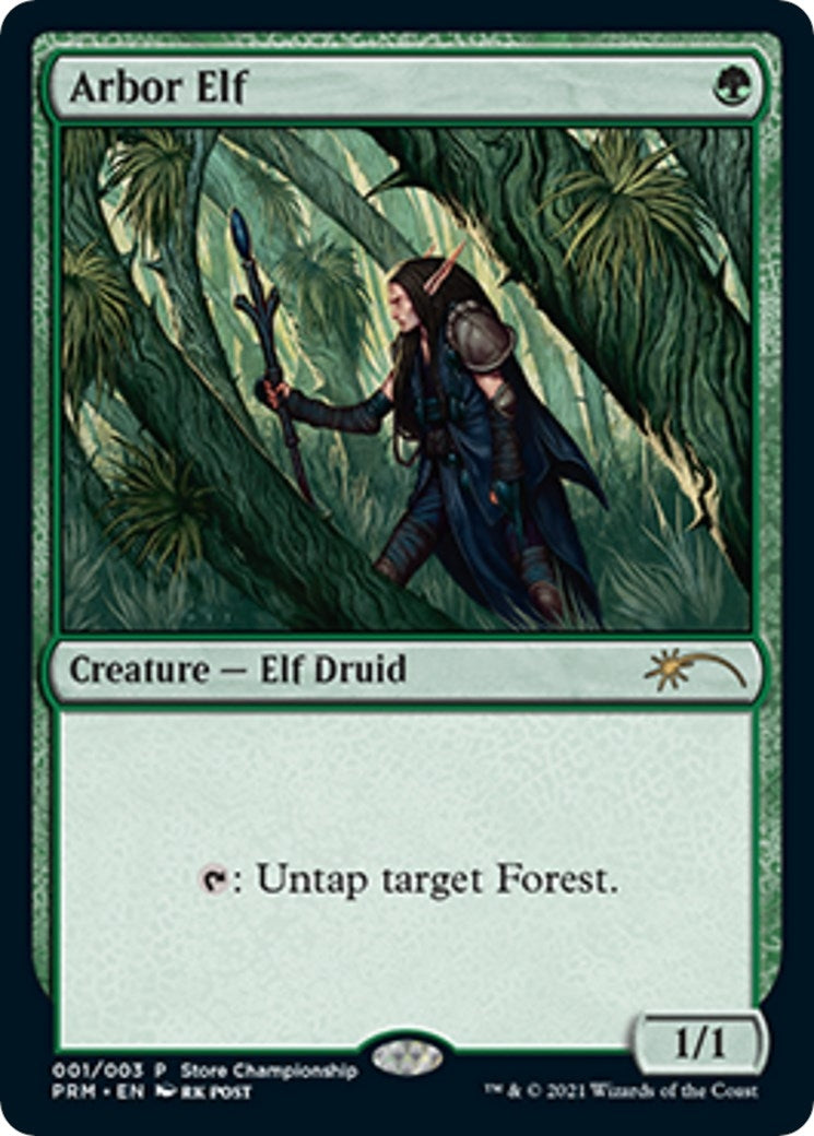 Image for Arbor Elf (1) (Game Day & Store Championship Promos) - Magic: The Gathering