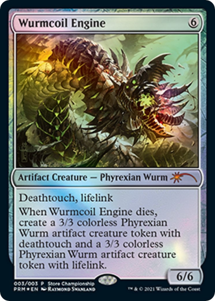 Image for Wurmcoil Engine (3) (Game Day & Store Championship Promos) - Magic: The Gathering