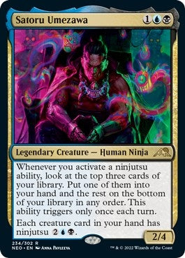 Image for Satoru Umezawa (234) (Kamigawa: Neon Dynasty) (NEO) - Magic: The Gathering