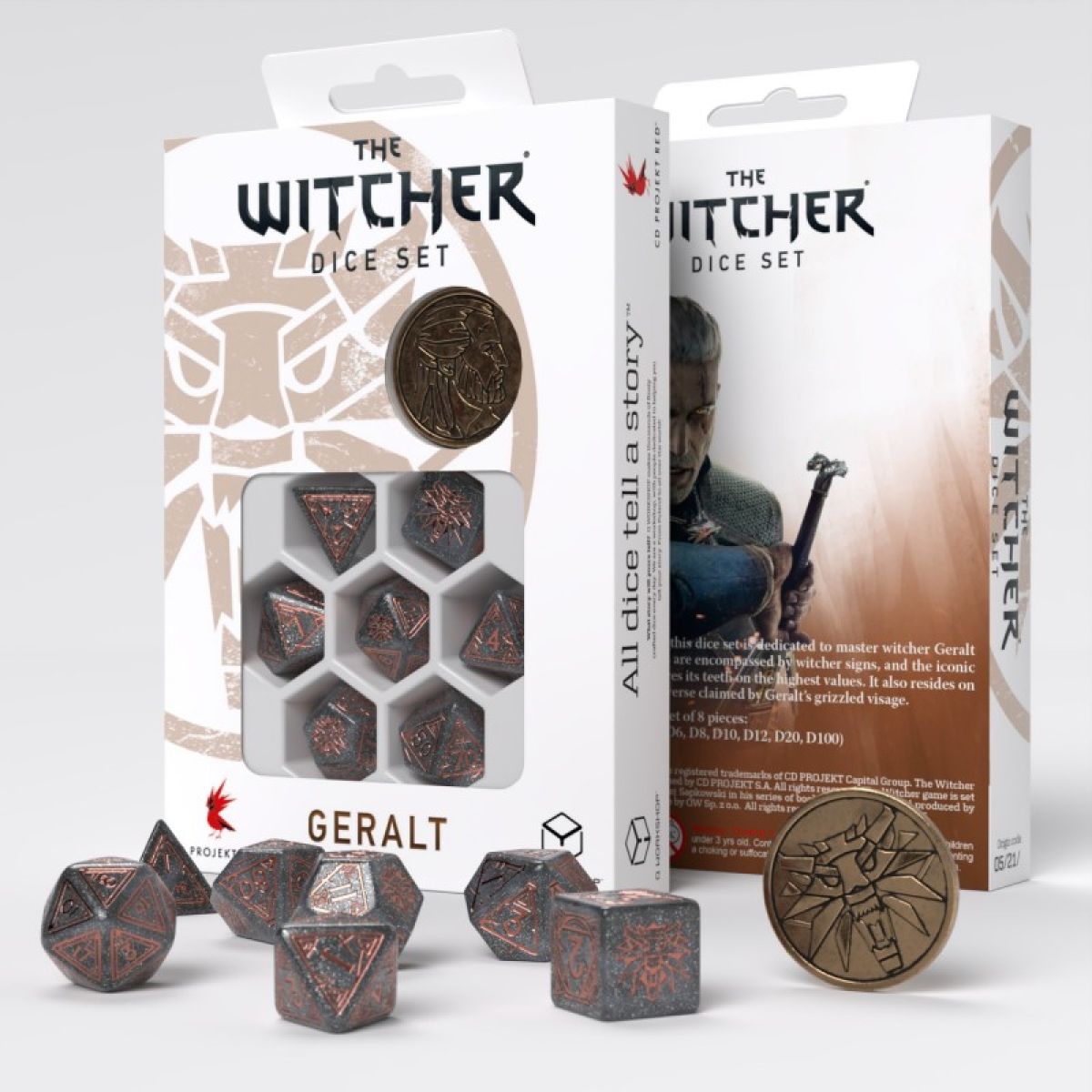 QW – The Witcher Dice Set. Geralt – Price of Neutrality