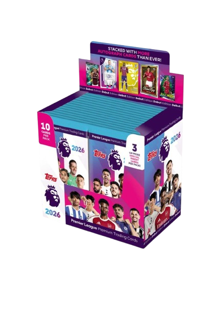 Topps 2026 Premier League Sealed Booster Box